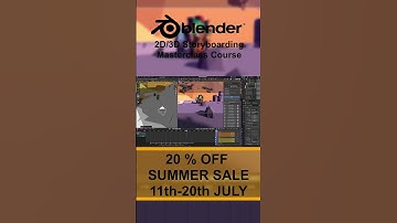 2D 3D Storyboarding Masterclass   20% OFF  Summer Sale  Longer