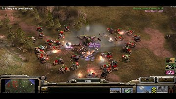 GLA Toxin General 2 vs 5 Hard Enemy Command & Conquer Generals Zero Hour.