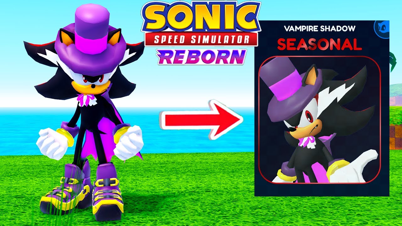 How To Unlock Vampire Shadow In Sonic Speed Simulator - GINX TV