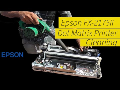 Epson fx 2175ii printer service | Cleaning