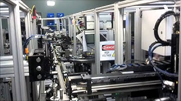 Assembly leak test machine, thermostat