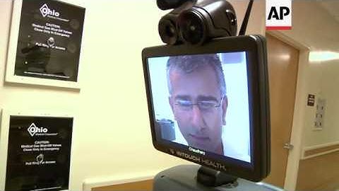 Telepresence robots allow physicians to "beam" themselves into hospitals to diagnose patients and of