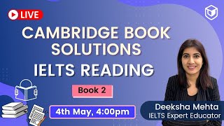 LeapScholar: IELTS Reading 2021 | Cambridge IELTS Books Solution | Book 2