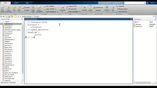 MATLAB as calculator