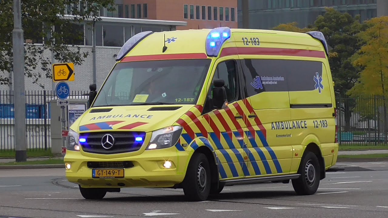Nieuwe Ambulance 12-183 naar het VUmc Amsterdam! 