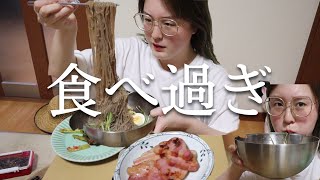 【먹방】夜ご飯後に韓国冷麺2玉を吸引しちゃった♡それでも物足りない私は…(麺しか勝たん)