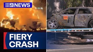 Teenage Boy Dies After Car Crash In Perths South  9 News Australia