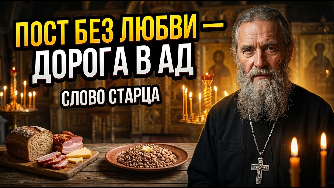 ПЕРЕСТАНЬТЕ ПОСТИТЬСЯ, если вы делаете это так! Страшная правда от отца Николая.