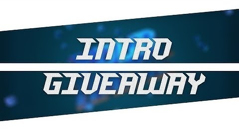 Intro Giveaway!