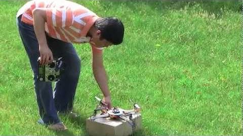 DIY Quadcopter DRONE - Maiden flight (Part 2 of 2)