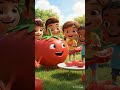 🍅 लाल टमाटर की मजेदार कविता #youtube# #cartoon #shortsvideo #youtubeshorts #cute