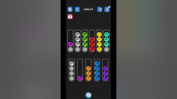Lv 377 (??? ver.) Ball Sort Puzzle - Color Game / 顏色分類遊戲 / ボールソーティングパズル (Guru Game)  #ballsortpuzzle