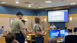 Two ejected from Kamloops council chambers