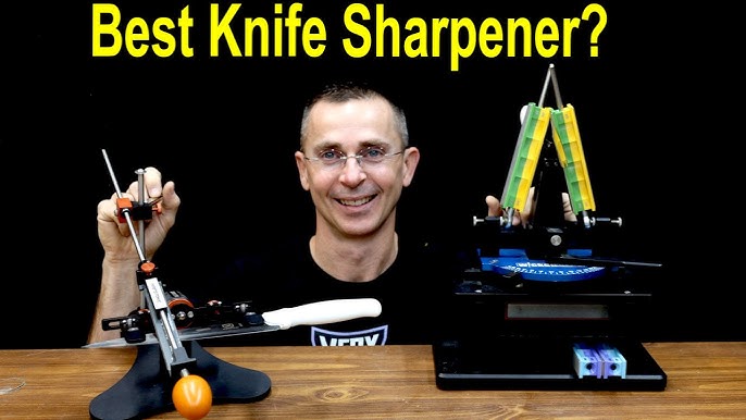 SLICECHUM Portable Knife Sharpener - Small Knife Sharpener