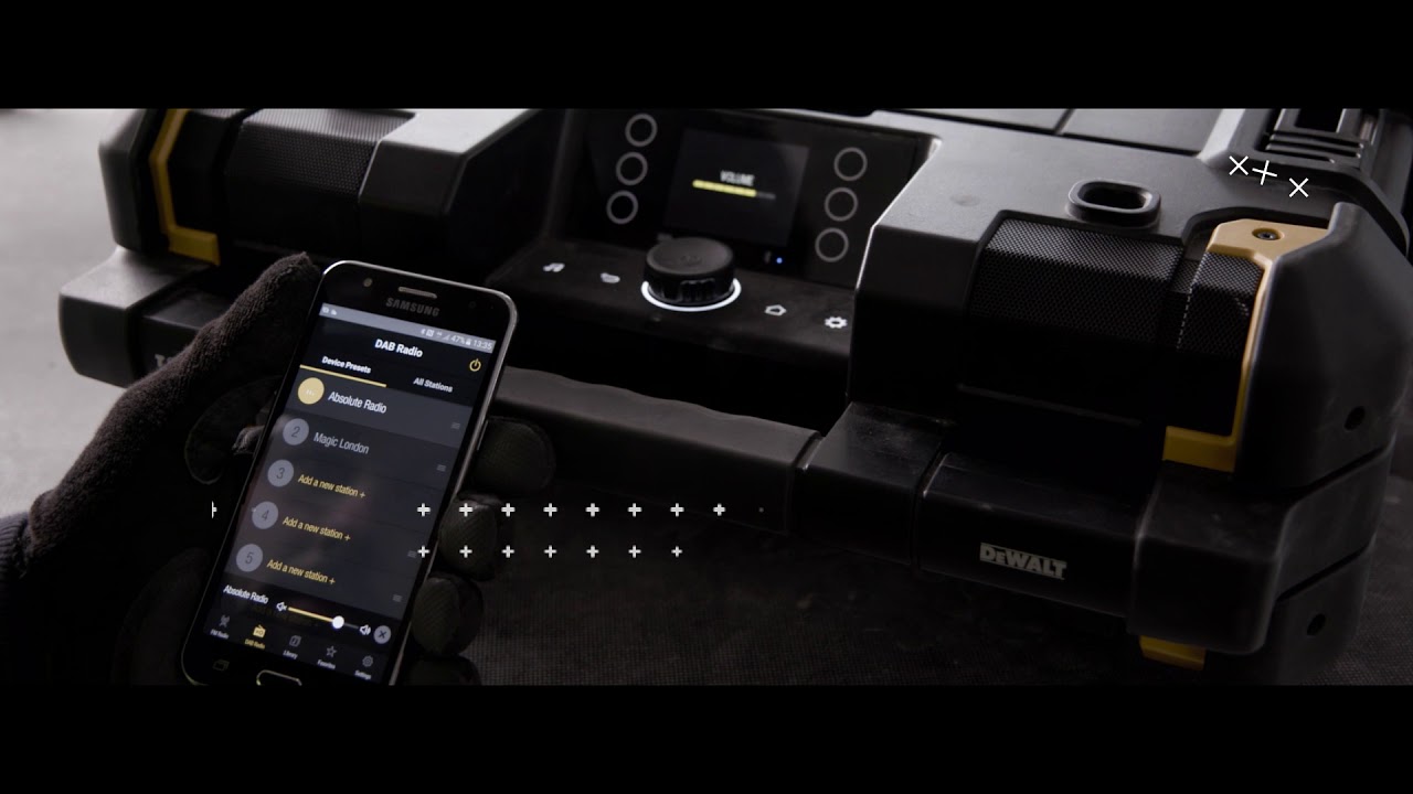 ingeniørarbejde Fortryd Robe DEWALT DWST1 81078 TSTAK Connect Radio - YouTube