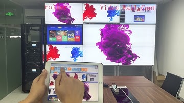 RACVISION Video Wall Image Processor/Controller Operation via iPad
