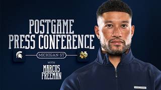 Michigan State | Marcus Freeman Postgame Press Conference (9.19.26) | Notre Dame Football