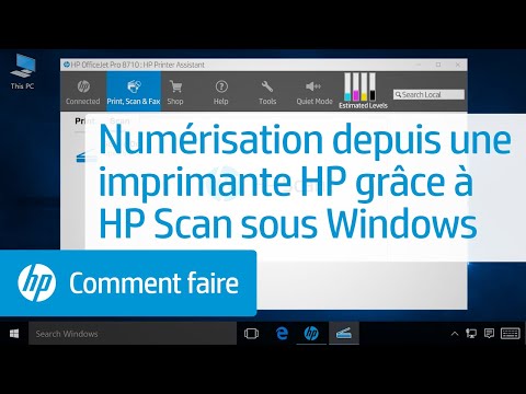 Numérisation depuis une imprimante HP grâce à HP Scan sous Windows | @HPSupport