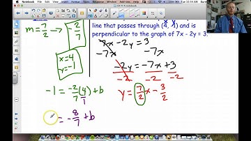 4.4 Parallel/Perpendicular Lines