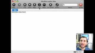 MacMost Now 125: Getting Organized With VoodooPad