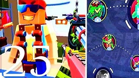 Pixel combat Gameplay Walkthrough part- 25 complete Difficult mission with grenade (ios Android)