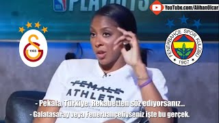 Candace Parker Galatasaray-Fenerbahçe Rekabetini Anlatıyor Garnett Payton Türkçe Altyazılı