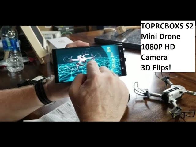 TOPRCBOXS S1 Drone avec Caméra pour Adultes et Enfants, 1080P HD FP