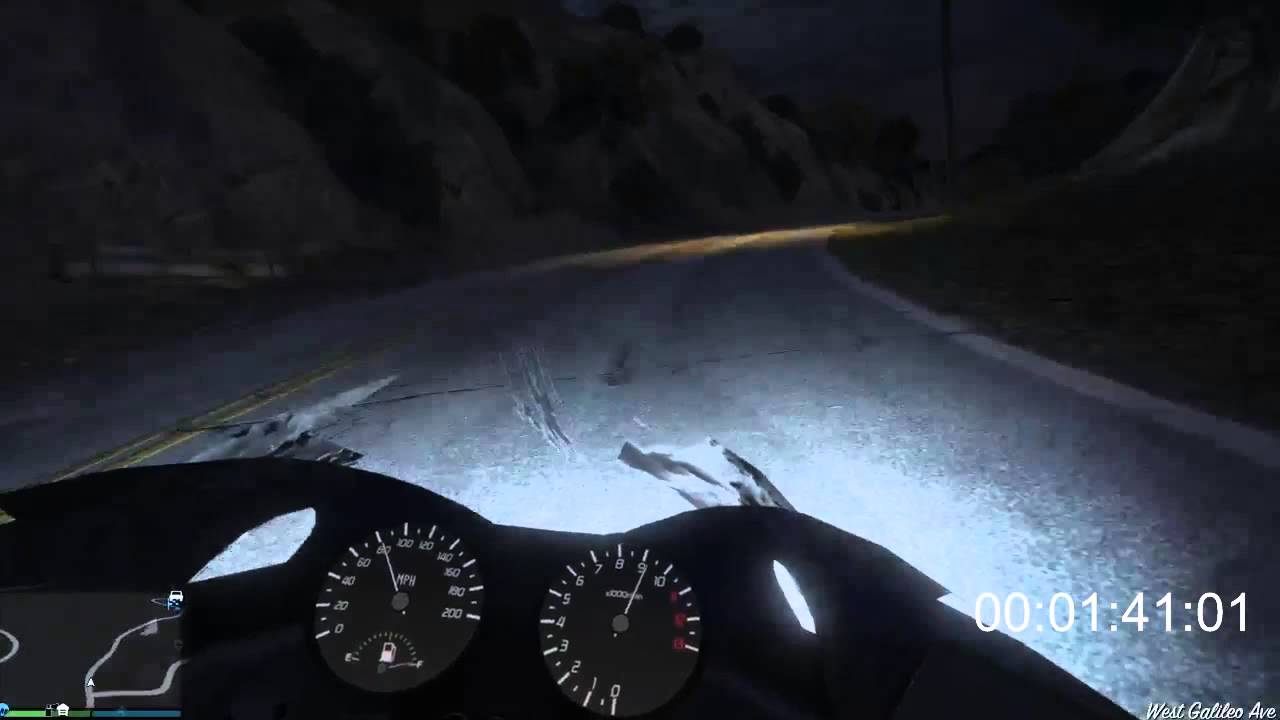 Mars attempts Avidya's GTA V 1st Person Motorcycle Challenge #1