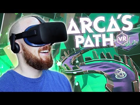 Arcau0027s Path Review u0026 Gameplay - Letu0027s Roll In Virtual Reality