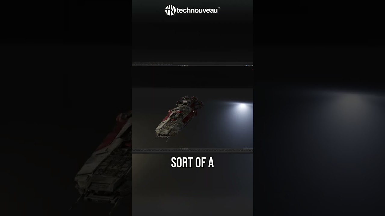 Star Wars Ship Build: Surprisingly Chunky Design Revealed! #shorts