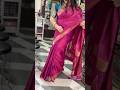 🔥Stop Scrolling! This Saree Look is Stunning 😍 | One Saree, Endless Elegance 😍 #FashionShorts