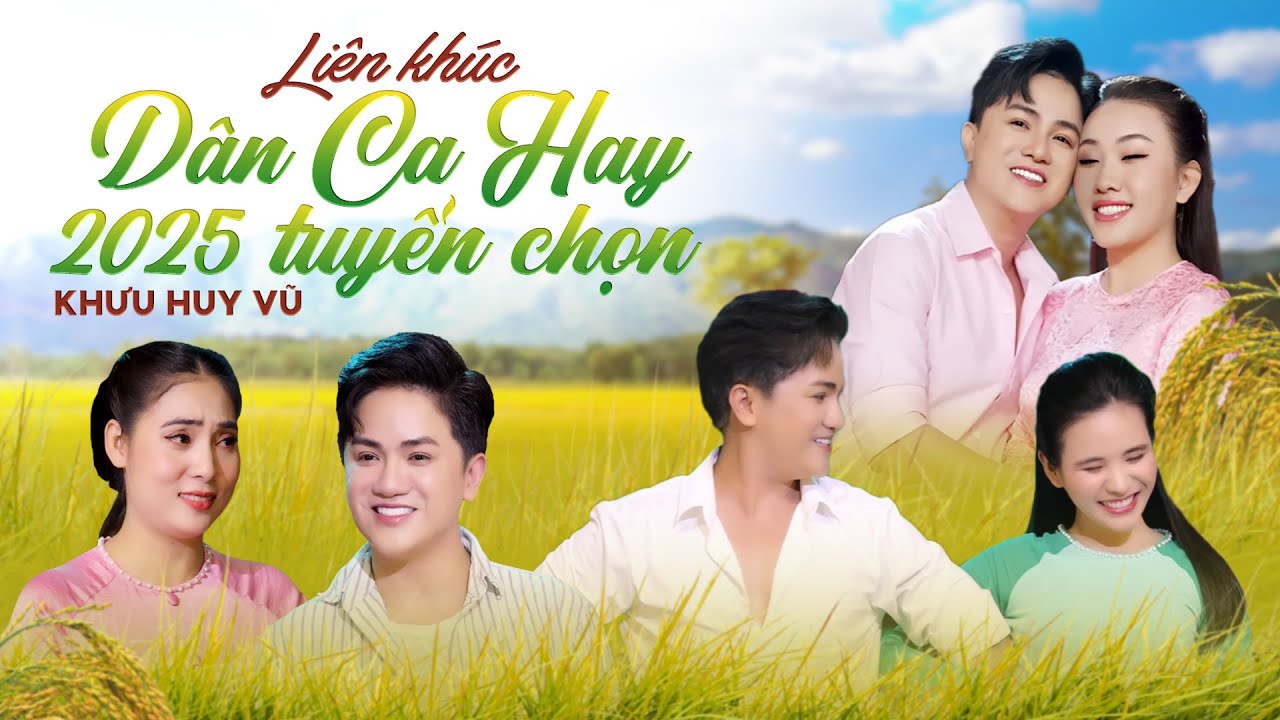 Liên Khúc Dân Ca Hay 2025 Tuyển Chọn | Khưu Huy Vũ ft. Quỳnh Trang - Phạm Thiêng Ngân - Ngọc Hân