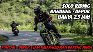 BANDUNG-DEPOK 2 JAM!!! FINISH MINI TOURING NAIK SATRIA FU CBU ||Vlog Satria F150|Raider 150