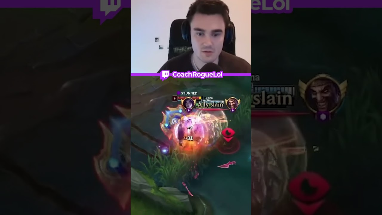 Pretty nice insec kick on the Rek'sai tho!  #coachrogue #leagueoflegends