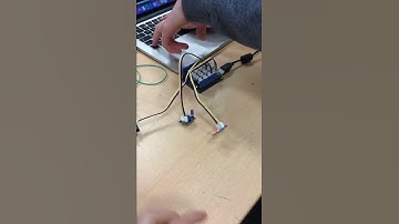 Touch sensor lights and buzzer on