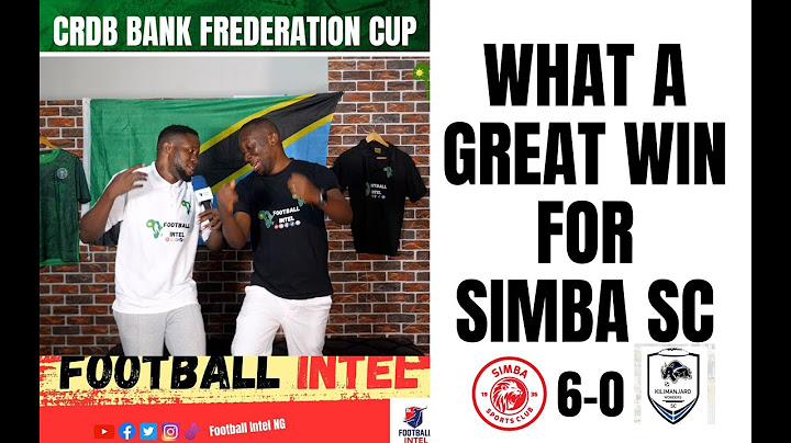SIMBA SC 6-0 KILIMANJARO WONDERS (VICTOR SIOKWU FAN REACTIONS) CRDB BANK FEDERATION CUP HIGHLIGHTS