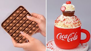 Indulgent Coca cola Fondant Cake Decorating Ideas | Perfect Chocolate Cake Decorating Recipe