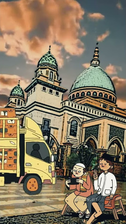 story wa animasi santuy nuggu waktu sholat magrib