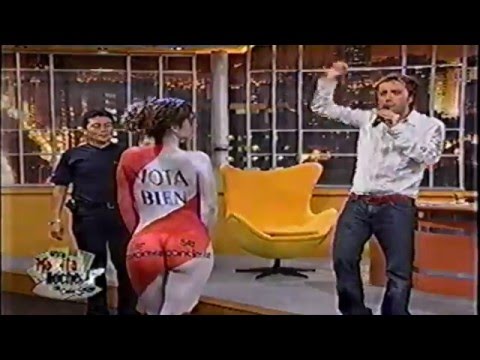 Patty Flores – Bodypaint Programa Carlos Galdos