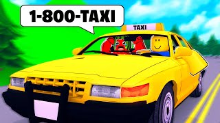 Hiring Taxi to CHEAT in HIDE AND SEEK Brookhaven