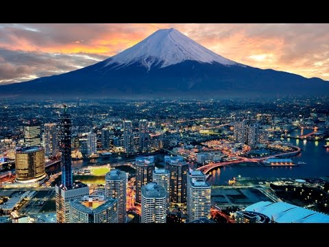 Tokyo scenery with BGM