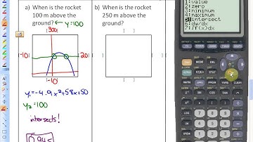 7.3: lesson 3, part B problem #5 - part C (Solving Quadratic Equations by Graphing)