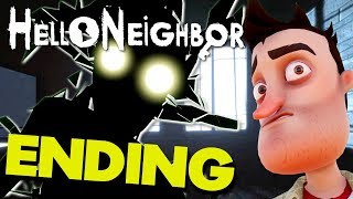 Hello Neighbor (FULL GAME) - ALL ACT ENDINGS / BASEMENTS / FINAL BOSS / FINALE