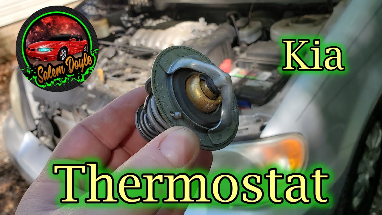 05 Kia Sedona Thermostat Replacement YouTube