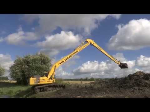 Video: Hvor meget vejer en stor gravemaskine?
