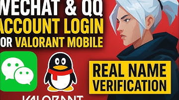 "No Chinese ID? 😱 Here’s the Solution for WeChat & QQ Login | Valorant Mobile Guide"