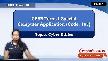 Cyber Ethics Important MCQs for Term 1 CBSE || Computorial In
