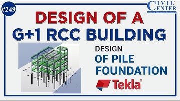 G+1 Residential Building Design in TSD: Pile Foundation