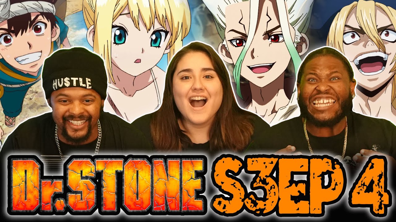 REACT: DR. STONE 3 TEMPORADA Episódio 4/CHROME FOI GENIAL! 