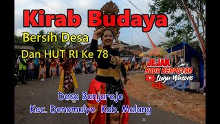 KIRAB BUDAYA DESA BANJAREJO KECAMATAN DONOMULYO KABUPATEN MALANG TAHUN 2023